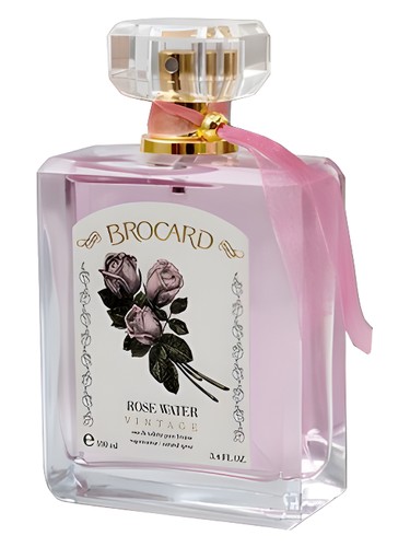 Frasco de Rose Water Vintage, de Brocard