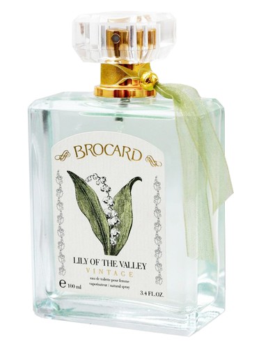 Frasco de Lily of the Valley Vintage, de Brocard