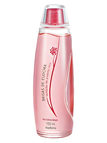 Frasco de Brisas Tentação de Pimenta Rosa, de Eudora