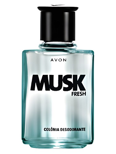 Frasco de Musk Fresh — Avon