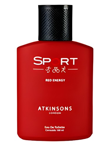 Frasco de Sport Red Energy, de Atkinsons