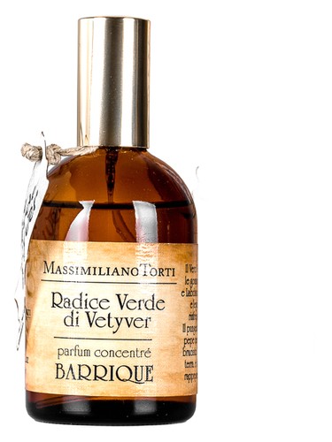 Frasco de Radice Verde di Vetyver, de Il Profumiere