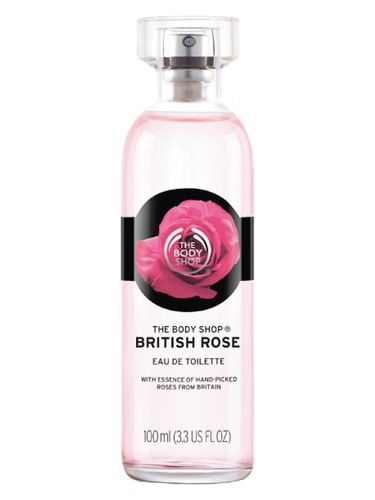 Frasco de British Rose — The Body Shop