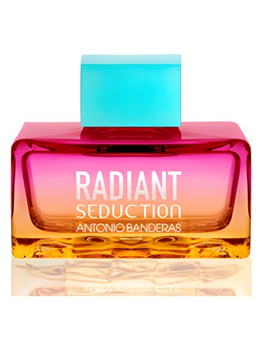 Frasco de Radiant Seduction Blue For Women, de Antonio Banderas