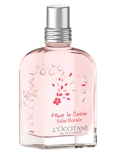 Frasco de Fleurs de Cerisier Folie Florale, de L'Occitane en Provence