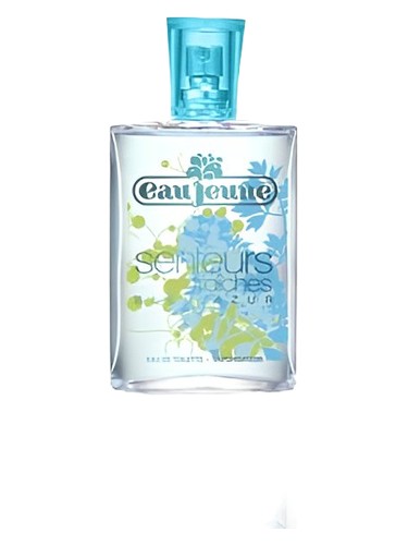 Frasco de Bleu Azur, de Eau Jeune