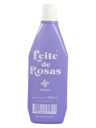 Frasco de Leite de Rosas Fresh, de Leite de Rosas