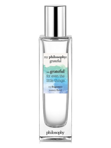 Frasco de My Philosophy Grateful, de Philosophy