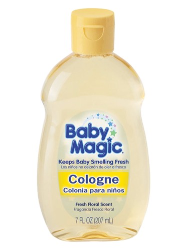 Frasco de Baby Magic Cologne, de Baby Magic