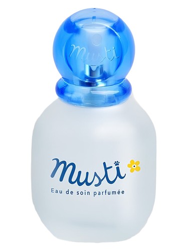 Frasco de Musti Eau de Soin, de Mustela