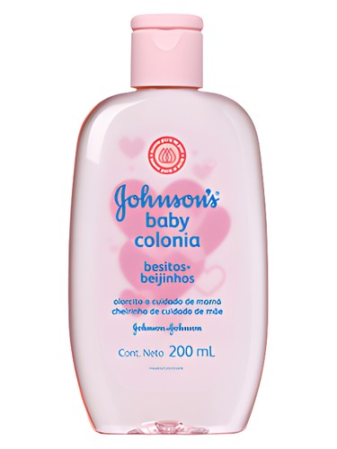 Frasco de Besitos Beijinhos, de Johnson & Johnson's