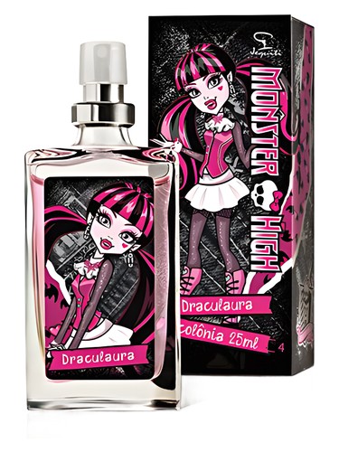 Frasco de Monster High Draculaura, de Jequiti