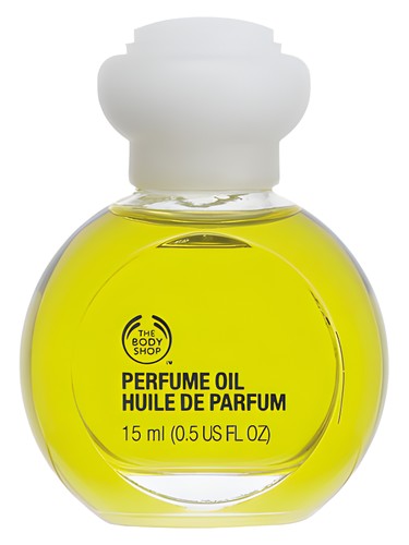 Frasco de Satsuma Perfume Oil, de The Body Shop