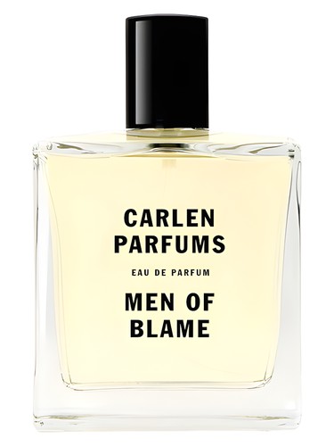 Frasco de Men of Blame, de Carlen Parfums