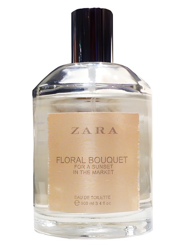Frasco de Floral Bouquet For a Sunset in The Market, de Zara