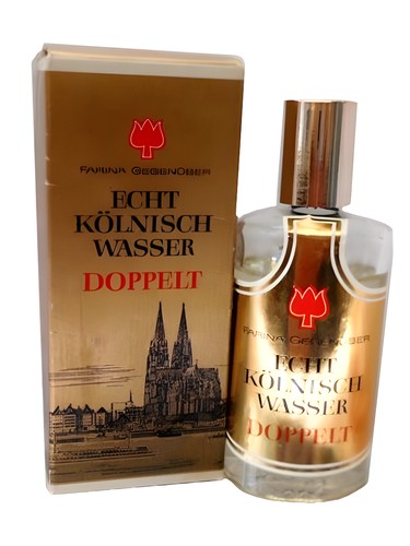 Frasco de Echt Kölnisch Wasser Doppelt, de Farina
