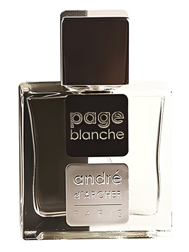 Frasco de Page Blanche, de Andre d'Archer