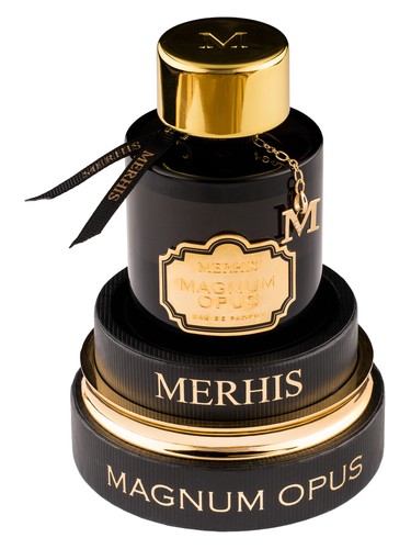 Frasco de Magnum Opus, de Merhis Perfumes