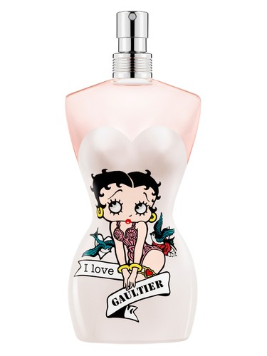 Frasco de Classique Betty Boop Eau Fraiche, de Jean Paul Gaultier