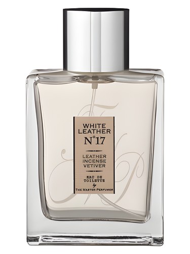Frasco de White Leather N°17, de The Master Perfumer