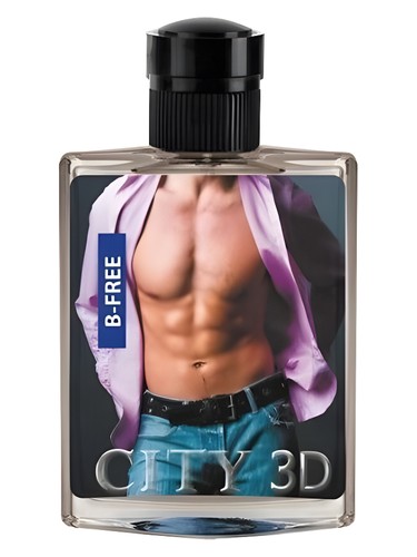 Frasco de B-Free, de City Parfum