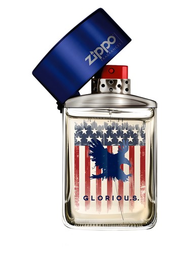 Frasco de Zippo GLORIOU.S., de Zippo Fragrances