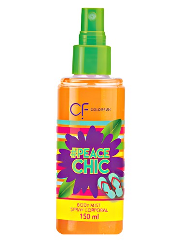 Frasco de Body Mist PEACE CHIC, de Fuller Cosmetics®