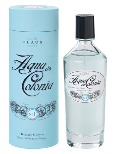 Frasco de Agua de Colonia No.1 Bergamot & Vetyver, de Claus Porto