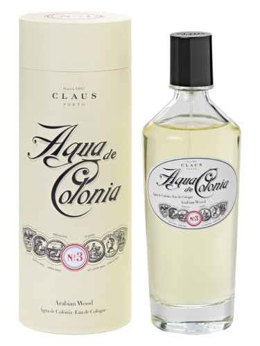 Frasco de Agua De Colonia No.3 Arabian Wood, de Claus Porto