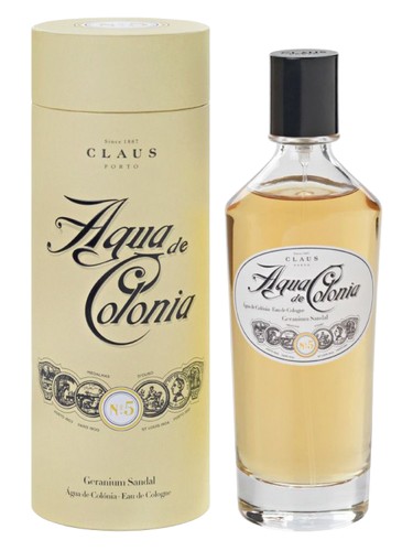 Frasco de Agua De Colonia No.5 Geranium Sandal, de Claus Porto