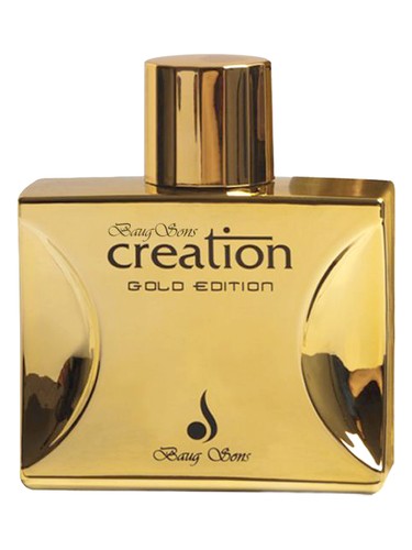 Frasco de Creation Gold, de Baug Sons