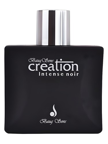 Frasco de Creation Intense Noir, de Baug Sons
