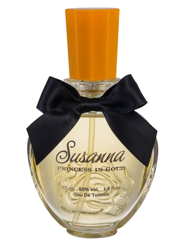 Frasco de Susanna Princess in Gold, de Apple Parfums