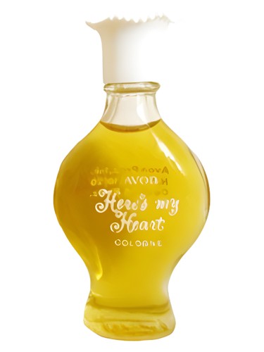 Frasco de Here's My Heart, de Avon
