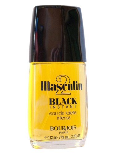 Frasco de Masculin 2 Black Instant, de Bourjois
