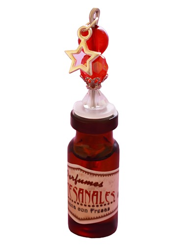 Frasco de Manzana con Fresas, de Perfumes Artesanales