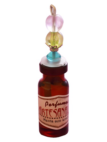 Frasco de Menta con Limón, de Perfumes Artesanales