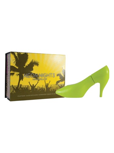 Frasco de Sexxy Shoo Neon Nights Miami Yellow, de Laurelle London