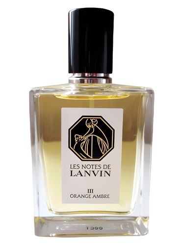 Frasco de Orange Ambre, de Lanvin