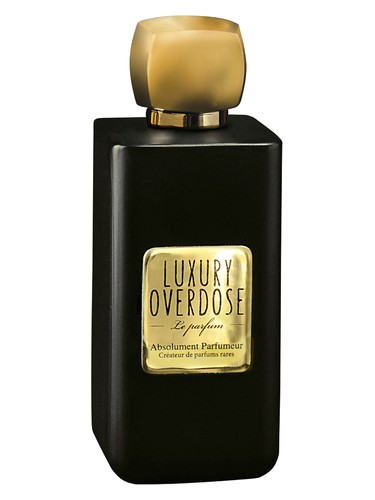 Frasco de Luxury Overdose, de Absolument Parfumeur