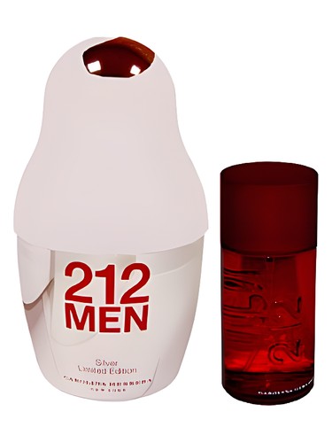 Frasco de 212 Men Silver, de Carolina Herrera