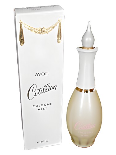 Frasco de Cotillion Cologne, de Avon
