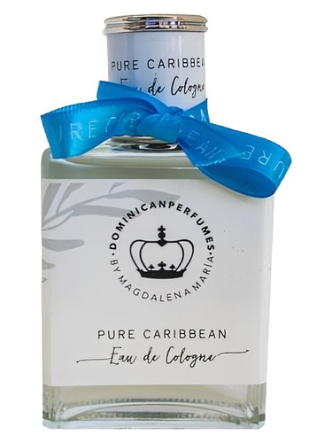 Frasco de Pure Caribbean, de Dominican Perfumes
