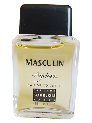Frasco de Masculin Aguirre, de Bourjois