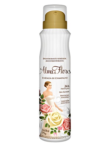 Frasco de Alma de Flores Essência de Champagne, de Memphis