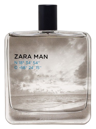 Frasco de Zara Man N 18o 34' 54'' O -68o 24' 15'', de Zara