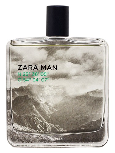 Frasco de Zara Man N 25o 36' 05'' O 54o 34' 07'', de Zara