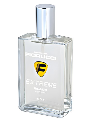 Frasco de Extreme Black, de Fiorucci