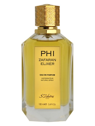 Frasco de Zafaran Elixer, de S.Ishira
