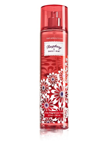 Frasco de Raspberry & Sweet Mint, de Bath & Body Works